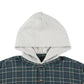 Hooded Check Shirt Jacket