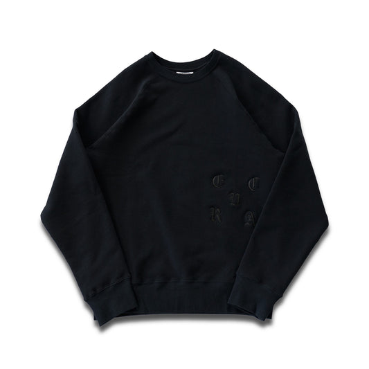 Embroidery pullover sweat