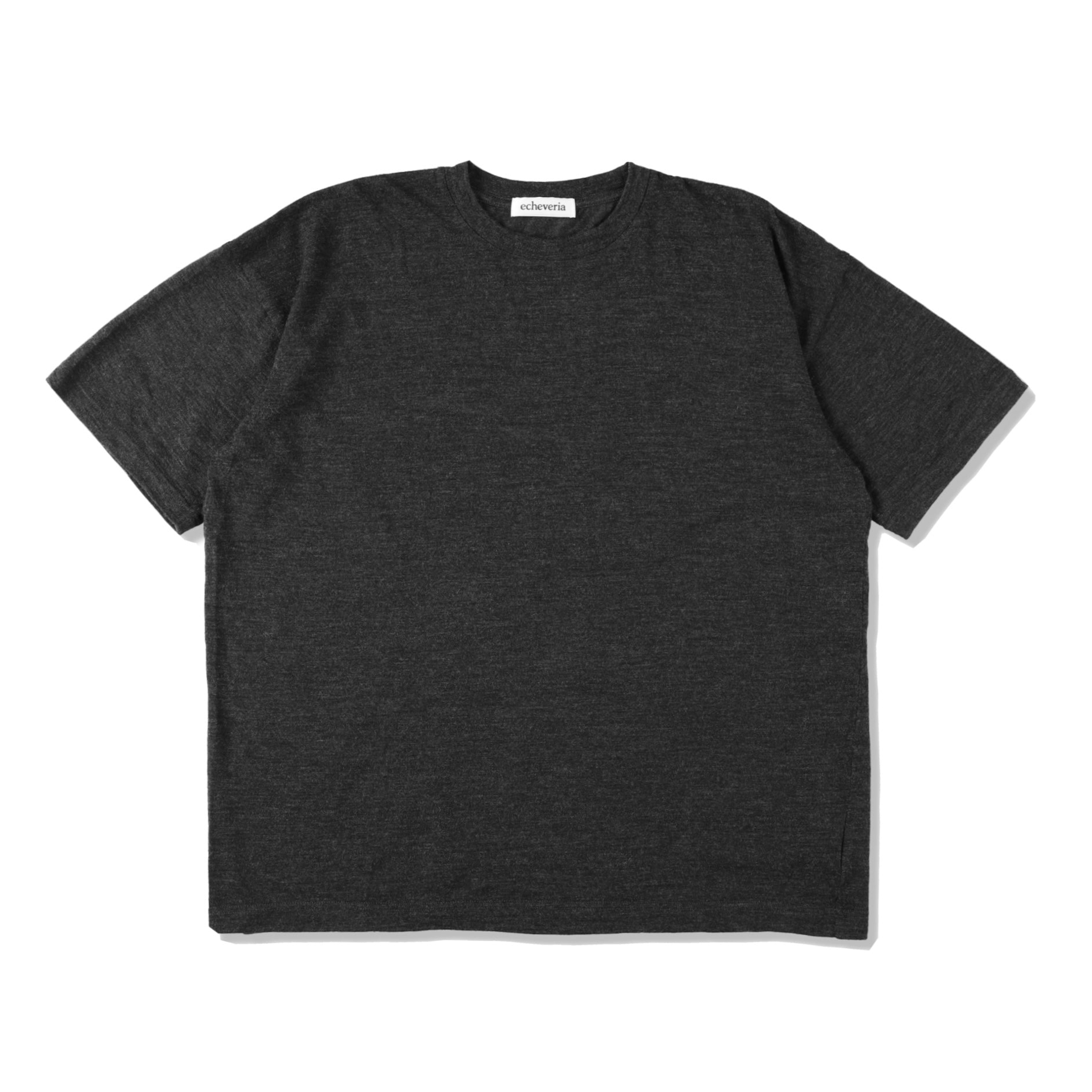 Utility washable wool T-shirts（受注） – echeveria official store