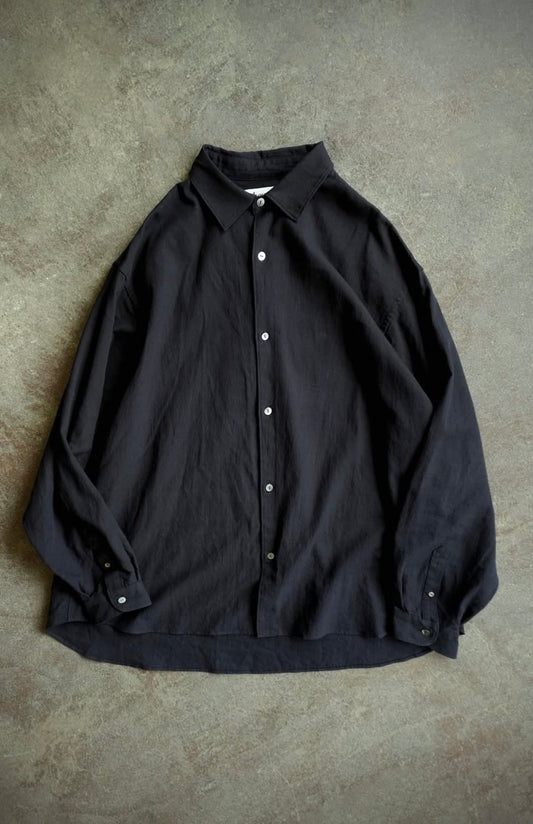 Washed Cotton Cashmere Shirt