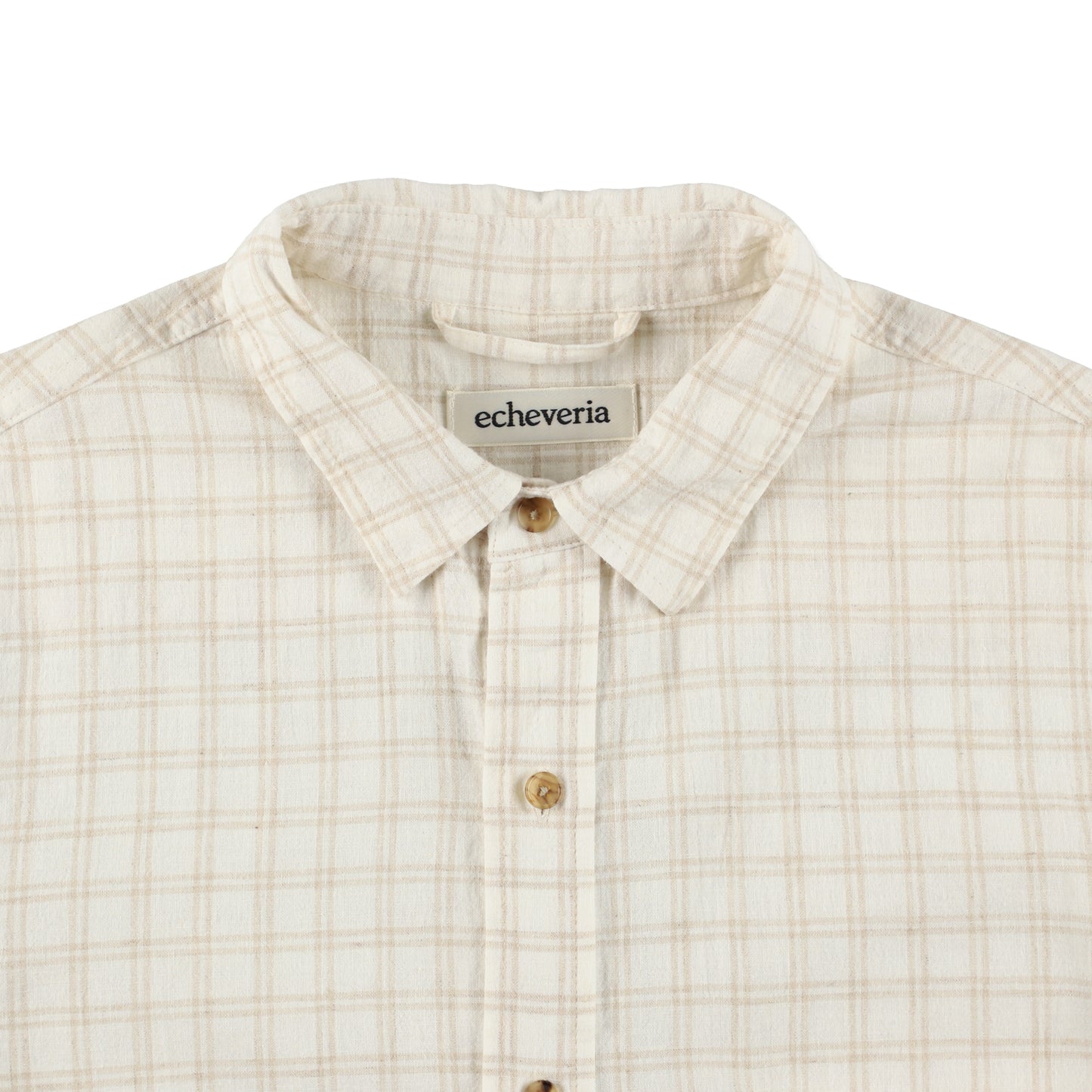 L/C pin-check shirts