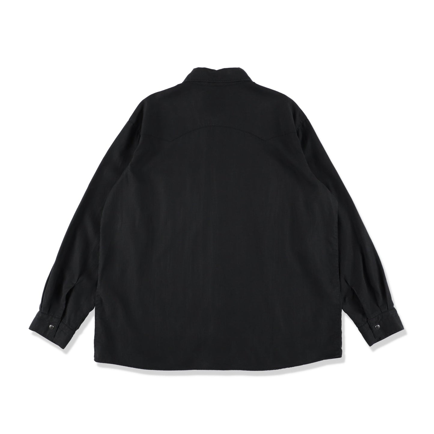 Washed Lyocell Western Shirt