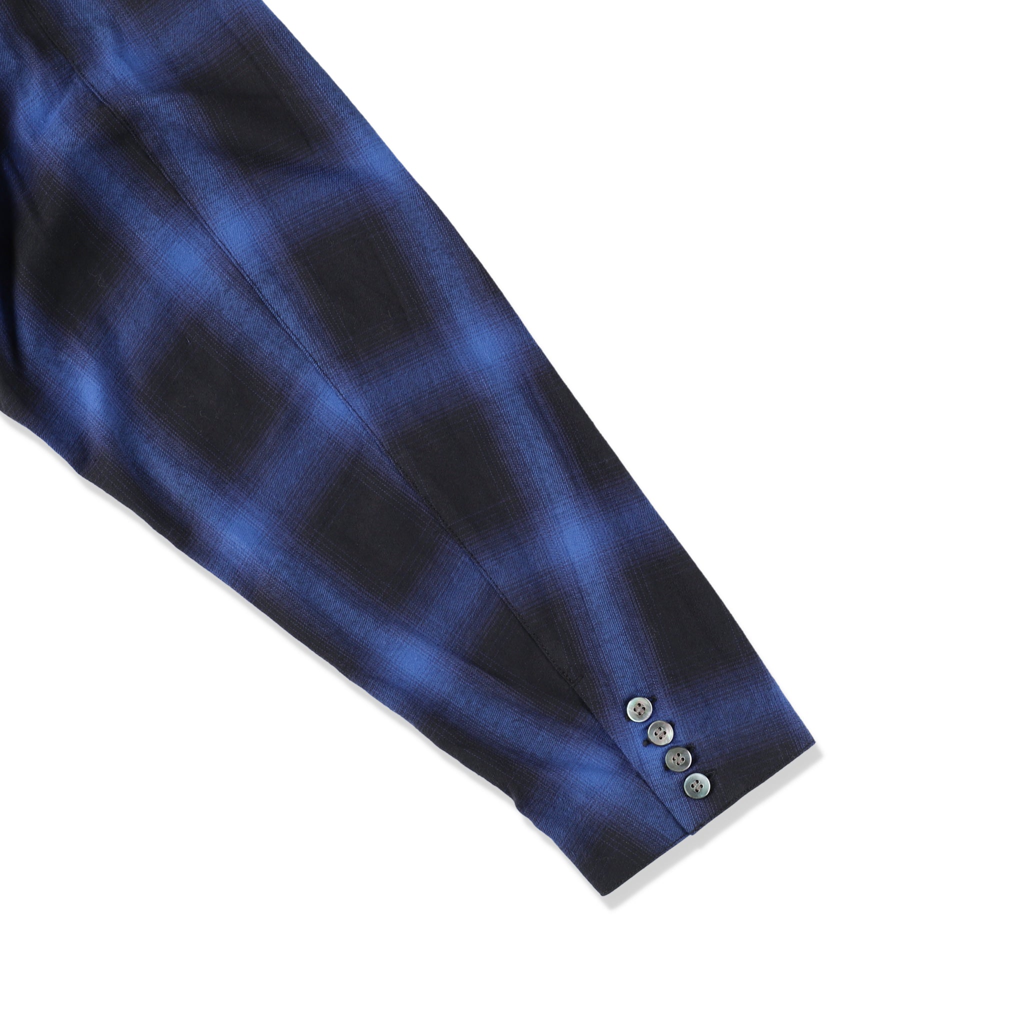 Back Gather Check Shirt – echeveria official store