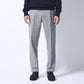 One tuck fade denim pants